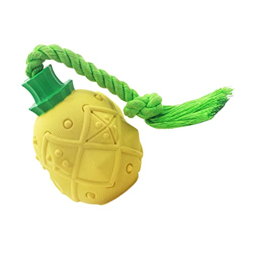 BESPORTBLE 1stück Interaktives Hundespielzeug Kauspielzeug Mit Ananas-Design Und Futterspender Für Gesunde Zähne Und Spaß Beim Für Beschäftigung Und Stressabbau BESPORTBLE 1stück Interaktives Hundespielzeug Kauspielzeug Mit Ananas-Design Und Futterspender Für Gesunde Zähne Und Spaß Beim Für Beschäftigung Und Stressabbau von BESPORTBLE