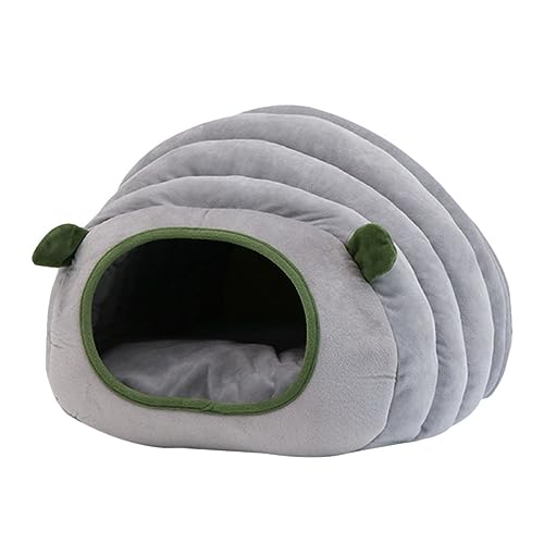 BESPORTBLE 1stk Katze Schlafnest Kleines Tierbett Kissenkäfig Für Winterkatzen Hamsterkäfig Katzennest Katzenschlafhöhle Katzenkorbbett Höhle Hundebett Hochpräzise Pp-baumwollfüllung Grey BESPORTBLE 1stk Katze Schlafnest Kleines Tierbett Kissenkäfig Für Winterkatzen Hamsterkäfig Katzennest Katzenschlafhöhle Katzenkorbbett Höhle Hundebett Hochpräzise Pp-baumwollfüllung Grey von BESPORTBLE