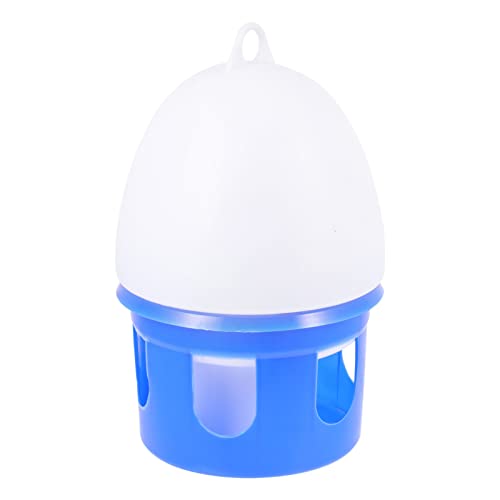 BESPORTBLE 1stk Taubenkessel Coop Wasserspender Für Vögel Taubenflasche Käfig Taubenfutter Vogelhäuschen Für Draußen Wasserbecher Für Hühnerfutter Spender Für Trinkwasserautomaten PVC Blue von BESPORTBLE
