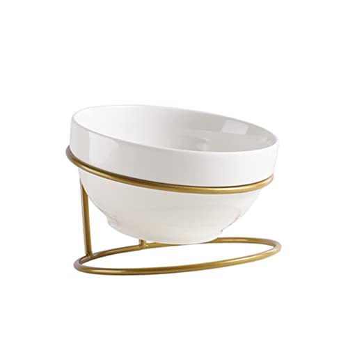 BESPORTBLE 1stk Tilt Pet Dish Rack Kleiner Tierfutterbehälter Schräger Futterautomat Futternapf Für Haustiere Katzennapf Im Regal Erhöhte Haustiergerichte Futterspender Für Welpen Keramik BESPORTBLE 1stk Tilt Pet Dish Rack Kleiner Tierfutterbehälter Schräger Futterautomat Futternapf Für Haustiere Katzennapf Im Regal Erhöhte Haustiergerichte Futterspender Für Welpen Keramik von BESPORTBLE