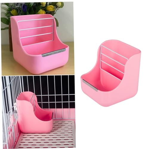 BESPORTBLE Kleintier Futterstation Aus Kunststoff Futter Und Heuraufe Für Kaninchen Meerschweinchen Und Chinchillas Rosa Sicher Und Langlebig Lösung Für Fütterung Von Kleinen Haustieren BESPORTBLE Kleintier Futterstation Aus Kunststoff Futter Und Heuraufe Für Kaninchen Meerschweinchen Und Chinchillas Rosa Sicher Und Langlebig Lösung Für Fütterung Von Kleinen Haustieren von BESPORTBLE