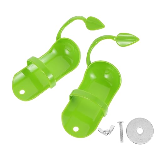 BESPORTBLE 2 STK Essensbox Käfige Lebensmittelbehälter Vogelkäfig Obst Futterautomat Für Vögel Kleintierfutter-Clip Automatischer Futterspender Für Vögel Haustier Taube Fänger Plastik Green BESPORTBLE 2 STK Essensbox Käfige Lebensmittelbehälter Vogelkäfig Obst Futterautomat Für Vögel Kleintierfutter-Clip Automatischer Futterspender Für Vögel Haustier Taube Fänger Plastik Green von BESPORTBLE