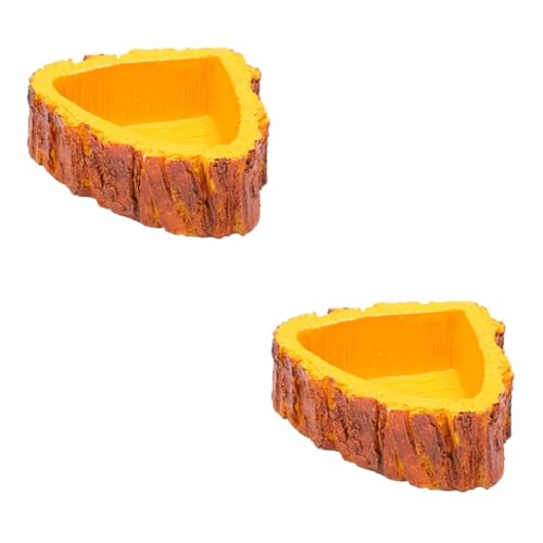 BESPORTBLE 2 STK Futternapf tierfutter pet Supplies Reptilienfutterautomat Futter Container haustierbedarf Mini-Wurmschale Fressnapf für Eidechsen Heimtierbedarf Reptilien Schüssel Harz Brown BESPORTBLE 2 STK Futternapf tierfutter pet Supplies Reptilienfutterautomat Futter Container haustierbedarf Mini-Wurmschale Fressnapf für Eidechsen Heimtierbedarf Reptilien Schüssel Harz Brown von BESPORTBLE