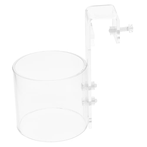 BESPORTBLE 2 STK Futterspender für Aquarien Automatic Fish Feeder Futterautomat für Fische Fischgericht Futterschale für Fischbecken Aquarium Werkzeug Fischfütterungskreis Fischfutter füttern von BESPORTBLE