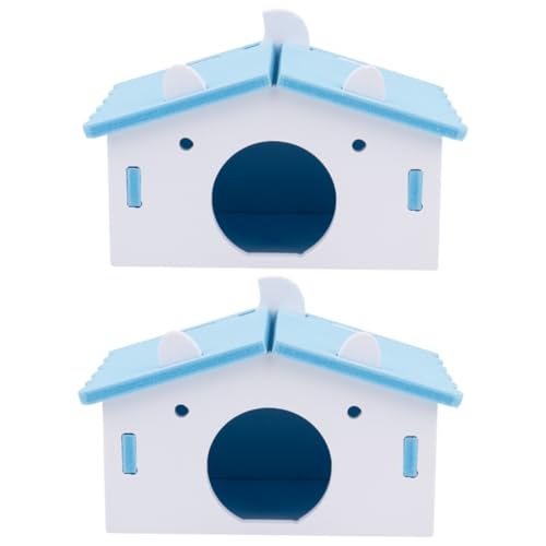 BESPORTBLE 2 Stücke Hamster Box Haustier Nest Schlaf Nesting für Hamster Einfach Waschen Pflege von BESPORTBLE