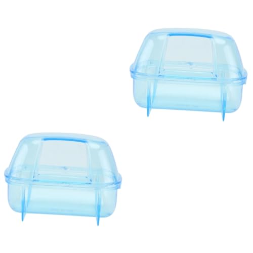 BESPORTBLE 2 STK Hamsterbad Sandbadbehälter für Rennmäuse Badespielzeug Haustier-Hamster-Badewanne Hamster Badezimmer Hamster Duschwanne Badewanne für Haustiere Badezimmer für Hamster Plastik BESPORTBLE 2 STK Hamsterbad Sandbadbehälter für Rennmäuse Badespielzeug Haustier-Hamster-Badewanne Hamster Badezimmer Hamster Duschwanne Badewanne für Haustiere Badezimmer für Hamster Plastik von BESPORTBLE