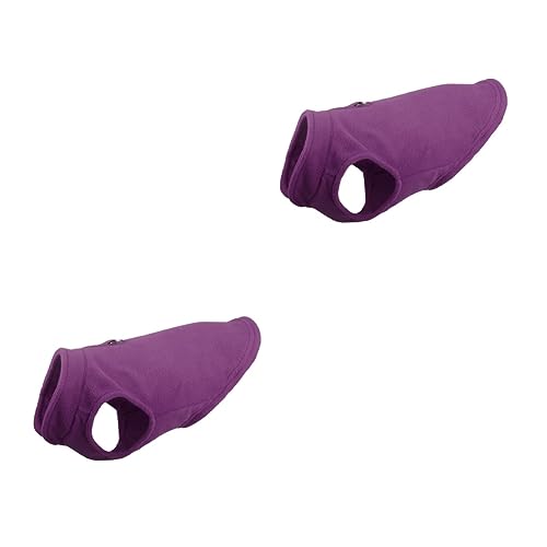 BESPORTBLE 2 STK Herbst Haustierkostü Welpenkleidung kleine hundekleidung Hundekostüme Hunde Winterkostü pet Supplies hundewintermantel Haustier-Hundekleidung Haustierkleidung Violett BESPORTBLE 2 STK Herbst Haustierkostü Welpenkleidung kleine hundekleidung Hundekostüme Hunde Winterkostü pet Supplies hundewintermantel Haustier-Hundekleidung Haustierkleidung Violett von BESPORTBLE