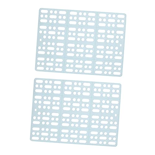BESPORTBLE 2 STK Kaninchen-Fußmatte Hasen zubehör für den käfig kaninchenstall zubehör PVC Matte für Haustiere Meerschweinchen Haustiermatte Hausmatte Kaninchenmatten Haustierkäfig Blue BESPORTBLE 2 STK Kaninchen-Fußmatte Hasen zubehör für den käfig kaninchenstall zubehör PVC Matte für Haustiere Meerschweinchen Haustiermatte Hausmatte Kaninchenmatten Haustierkäfig Blue von BESPORTBLE