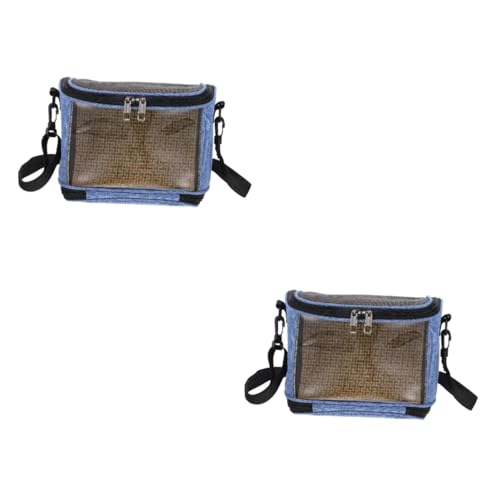 BESPORTBLE 2 STK Papageientasche Behälter für Haustiervögel Vogelkäfig im Freien Handtaschen Haustierzubehör Outdoor-Haustiertasche tragbar Haustier Vogel der Vogel Rucksack Reisen Container von BESPORTBLE