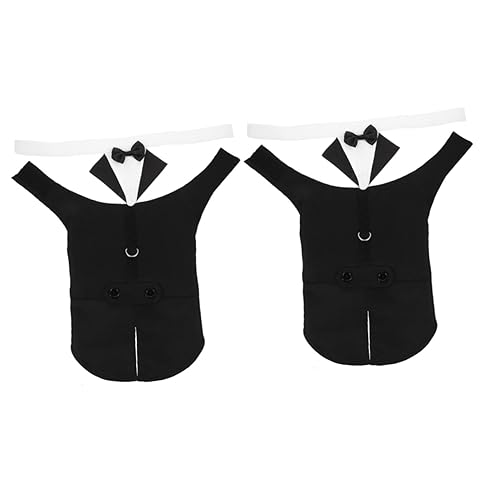 BESPORTBLE 2 Sets Hunde-smokinganzug Bandana Für Hochzeit Haustier Formelle Kostüme Fliege Welpenanzug Für Geburtstagsparty BESPORTBLE 2 Sets Hunde-smokinganzug Bandana Für Hochzeit Haustier Formelle Kostüme Fliege Welpenanzug Für Geburtstagsparty von BESPORTBLE