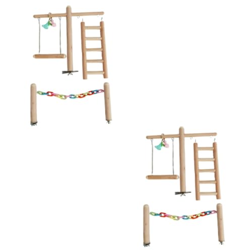 BESPORTBLE 2 Sätze Vögel Reißen Spielzeug Papageienspielzeug Papageienkäfigspielzeug Hängender Glockenhaustiervogel Vogelkäfige Für Sittiche Vogel Stehen Spielzeuge Bambus Kauen Die Schaukel BESPORTBLE 2 Sätze Vögel Reißen Spielzeug Papageienspielzeug Papageienkäfigspielzeug Hängender Glockenhaustiervogel Vogelkäfige Für Sittiche Vogel Stehen Spielzeuge Bambus Kauen Die Schaukel von BESPORTBLE