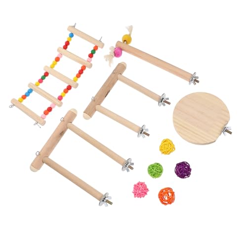 BESPORTBLE 2 Sätze Papagei Spielzeug Vogelspielzeug holzspielzeug Spielzeug für Hasen Haustier kauen Spielzeuge Spielset aus Holz sicheres Beißspielzeug Haustier Spielzeug der Vogel Leiter BESPORTBLE 2 Sätze Papagei Spielzeug Vogelspielzeug holzspielzeug Spielzeug für Hasen Haustier kauen Spielzeuge Spielset aus Holz sicheres Beißspielzeug Haustier Spielzeug der Vogel Leiter von BESPORTBLE