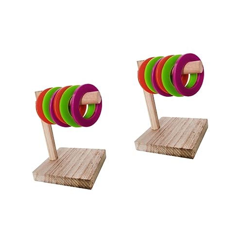 BESPORTBLE 2 Sätze Papageienring Spielzeug Vogelplattform Vogel Trick Tischspielzeug interaktives Spielzeug sankastenspielsachen Spielzeuge Haustierzubehör Bildungsspielzeug Puzzle Zwinge BESPORTBLE 2 Sätze Papageienring Spielzeug Vogelplattform Vogel Trick Tischspielzeug interaktives Spielzeug sankastenspielsachen Spielzeuge Haustierzubehör Bildungsspielzeug Puzzle Zwinge von BESPORTBLE