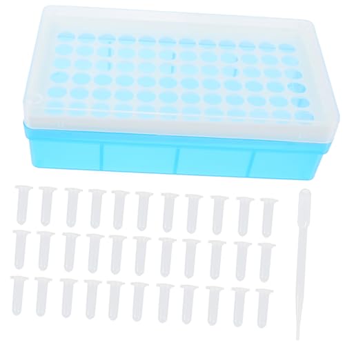 BESPORTBLE 2 Sätze Sammelbox Garnele Schiff Inkubator für Artemia-Eier Aquarium Artemia-Inkubator Brine Shrimp Aufzuchtset Werkzeug tropfschlauch Zuchtzubehör Artemia-Röhre Plastik Blue von BESPORTBLE
