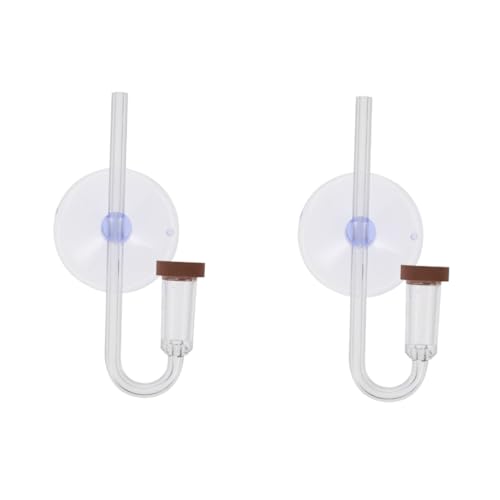 BESPORTBLE 2 Sätze Sprudelschale Für Aquarien Diffusor Luftverteiler Co2-diffusor Für Wasserpflanze Co2-diffusionssystem Co2-diffusor Für Aquarien Blasentablett Acryl Aquarium von BESPORTBLE