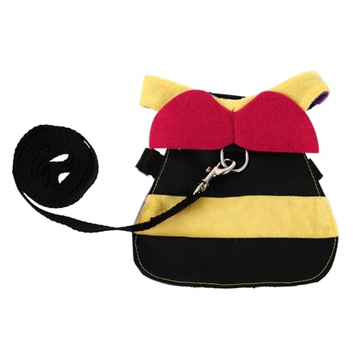 BESPORTBLE 2 Sets Kaninchen Brustgurt Kaninchenweste Mit Leine Katzenweste Mit Leine Dekorative Kaninchenweste Praktische Katzenleine Kaninchenweste Geschirr Sommer von BESPORTBLE
