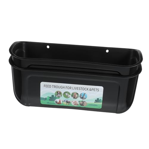 BESPORTBLE 2 Stück Großer Automatischer Futtertrog Nutztiere Robust und Montierbar mit Hoher Kapazität Geeignet als Ziegen Futterhalter für Ferkel Bauernhöfen BESPORTBLE 2 Stück Großer Automatischer Futtertrog Nutztiere Robust und Montierbar mit Hoher Kapazität Geeignet als Ziegen Futterhalter für Ferkel Bauernhöfen von BESPORTBLE