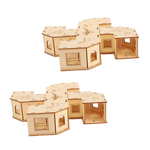 BESPORTBLE 2stücke Hamster Tunnel Maze Spielzeug Naturholz Labyrinth Für Kleine Haustiere Für Hamster Ratten Und Andere Nager Fördert Erkundung Und Bewegung BESPORTBLE 2stücke Hamster Tunnel Maze Spielzeug Naturholz Labyrinth Für Kleine Haustiere Für Hamster Ratten Und Andere Nager Fördert Erkundung Und Bewegung von BESPORTBLE