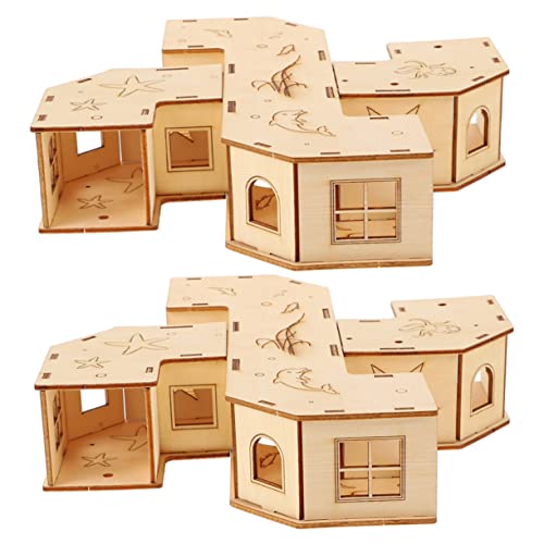 BESPORTBLE 2stücke Hamster Tunnel Labyrinth Spielzeug Pet Exercising Toy Für Hamster Kleintiere Und Nager Faltbares Versteck Und Aktivitätshaus Optimal Für Haustierbeschäftigung Und BESPORTBLE 2stücke Hamster Tunnel Labyrinth Spielzeug Pet Exercising Toy Für Hamster Kleintiere Und Nager Faltbares Versteck Und Aktivitätshaus Optimal Für Haustierbeschäftigung Und von BESPORTBLE