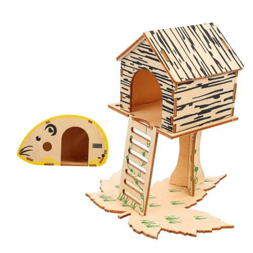 BESPORTBLE 2 Stück Hamsterhaus Hamsterspielzeug Haustierspielspielzeug Hamster Klettergerüst Hamsterversteck Aus Holz Hamsterkäfig Hamsterspielplattform Hamstervilla Kleintiere BESPORTBLE 2 Stück Hamsterhaus Hamsterspielzeug Haustierspielspielzeug Hamster Klettergerüst Hamsterversteck Aus Holz Hamsterkäfig Hamsterspielplattform Hamstervilla Kleintiere von BESPORTBLE