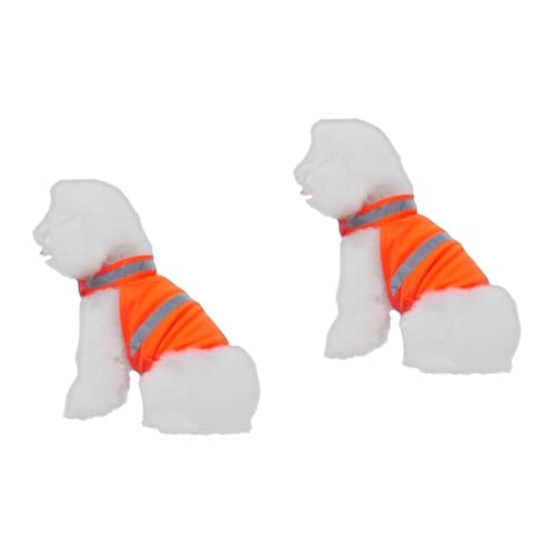 BESPORTBLE 2stücke Hundeweste Reflective Safety Vest Hochsichtbare Atmungsaktive Sicherheitsweste Für Hunde Wandern Laufen Für Im Freien Fluoreszierendes Orange s BESPORTBLE 2stücke Hundeweste Reflective Safety Vest Hochsichtbare Atmungsaktive Sicherheitsweste Für Hunde Wandern Laufen Für Im Freien Fluoreszierendes Orange s von BESPORTBLE