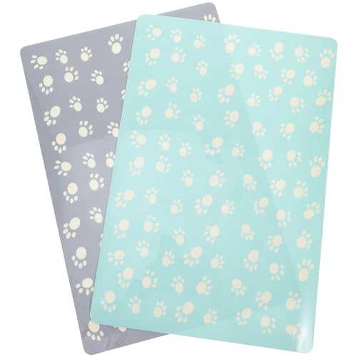 BESPORTBLE 2stücke Futtermatte Für Haustiere Katzen-tischset Bodenmatte Futterunterlage Welpenmatte Wasserabweisend Leicht Zu Reinigen BESPORTBLE 2stücke Futtermatte Für Haustiere Katzen-tischset Bodenmatte Futterunterlage Welpenmatte Wasserabweisend Leicht Zu Reinigen von BESPORTBLE