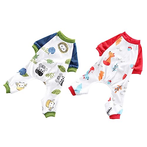 BESPORTBLE 2 Stück Heimkleidung Für Haustiere Hundejacken Hunde-Pyjama Hundebett Groß Hund Kühlung Hoodies Hundehauskleidung Haustierbedarf Cartoon-hundekleidung Hundekostüme Dackel Baumwolle BESPORTBLE 2 Stück Heimkleidung Für Haustiere Hundejacken Hunde-Pyjama Hundebett Groß Hund Kühlung Hoodies Hundehauskleidung Haustierbedarf Cartoon-hundekleidung Hundekostüme Dackel Baumwolle von BESPORTBLE