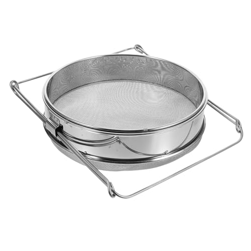 BESPORTBLE 2stücke Honigmaschine Edelstahlsieb Mit Griff Honigernteausrüstung Zubehör Bienenstockwerkzeug Für Bienenhaltung Praktischer Honigfilter Edelstahl Sieb Honig Bildschirm Filter BESPORTBLE 2stücke Honigmaschine Edelstahlsieb Mit Griff Honigernteausrüstung Zubehör Bienenstockwerkzeug Für Bienenhaltung Praktischer Honigfilter Edelstahl Sieb Honig Bildschirm Filter von BESPORTBLE