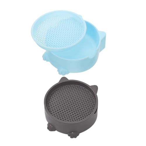 BESPORTBLE 2 Stück Hydroponischer Katzengras Pflanzer Plastikfrei Selbstbewässernd Schadstofffrei Leicht zu Reinigen Erde für Frisches Katzengras zu Hause als Snack und Spielgefäß für Katzen von BESPORTBLE