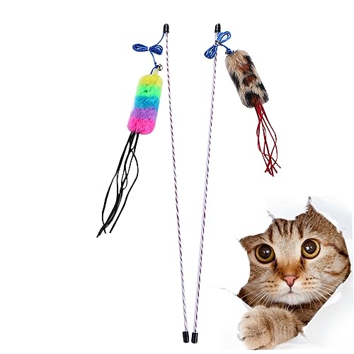 BESPORTBLE 2 Stück Katzenangel Plüsch Katzenspielzeug für Interaktive Spiele Zufällige und Fördert Gesundheit und Aktivität Ihrer Zufällige Farbe BESPORTBLE 2 Stück Katzenangel Plüsch Katzenspielzeug für Interaktive Spiele Zufällige und Fördert Gesundheit und Aktivität Ihrer Zufällige Farbe von BESPORTBLE