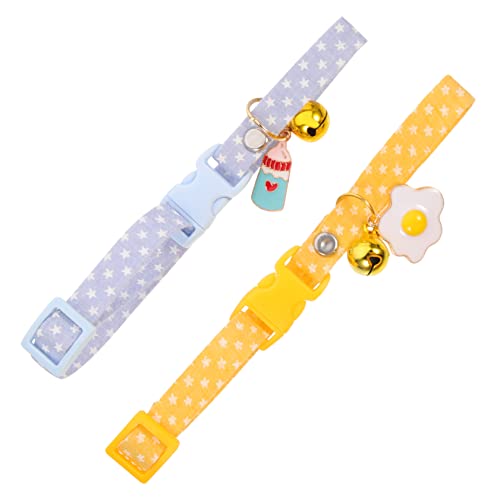 BESPORTBLE 2 Stück Katzenhalsband Katzenglocken Katzen Katzenkamera Kleines Kätzchen Mit Glocke Kätzchenhalsband Dekoratives Haustierhalsband Katze Rote Katze Kein Glockenkäfig BESPORTBLE 2 Stück Katzenhalsband Katzenglocken Katzen Katzenkamera Kleines Kätzchen Mit Glocke Kätzchenhalsband Dekoratives Haustierhalsband Katze Rote Katze Kein Glockenkäfig von BESPORTBLE