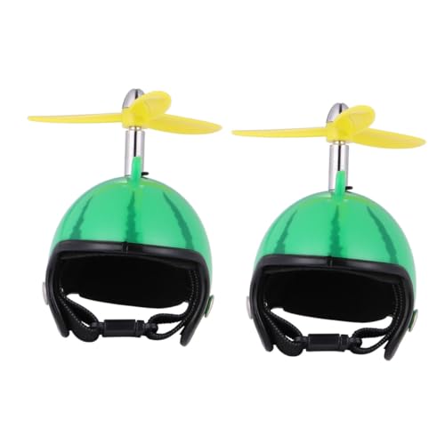 BESPORTBLE 2 Stücke Huhn Helm Haustier Schutz Getriebe für Sonne Regen Komfortable Sichere Hut für Vögel Hens von BESPORTBLE
