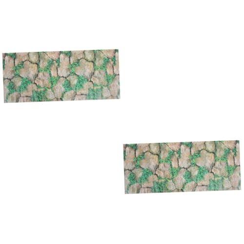BESPORTBLE 2 Stück Reptilien Terrarium Hintergrund Aufkleber Felsen Muster Selbstklebend Dekorationsfolie für Klettertier Futterbox Aquarium Wandtattoo BESPORTBLE 2 Stück Reptilien Terrarium Hintergrund Aufkleber Felsen Muster Selbstklebend Dekorationsfolie für Klettertier Futterbox Aquarium Wandtattoo von BESPORTBLE