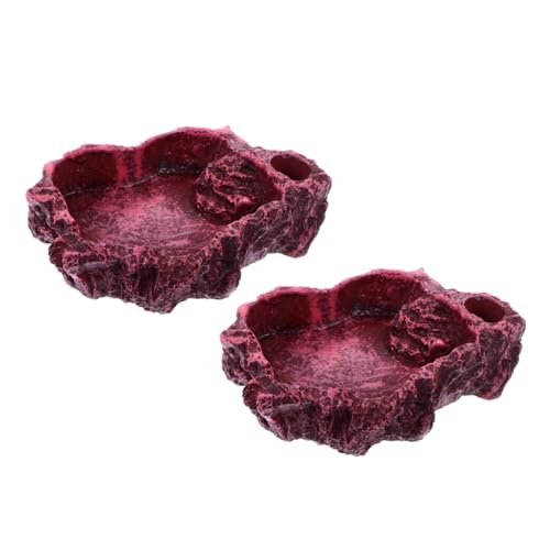 BESPORTBLE 2stücke Reptilien Futter Und Wasserschalen Aus Umweltfreundlichem Resin Für Gecko Schildkröte Und Andere Kleine Reptilien Praktisch Und Dekorativ Für Terrarien BESPORTBLE 2stücke Reptilien Futter Und Wasserschalen Aus Umweltfreundlichem Resin Für Gecko Schildkröte Und Andere Kleine Reptilien Praktisch Und Dekorativ Für Terrarien von BESPORTBLE