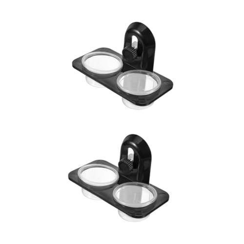 BESPORTBLE 2 Stück Reptilien-futternapf aus Robustem Material Zweigeteilt mit Schraubbefestigung Geeignet für Echsen Schildkröten Geckos Skorpione Platzsparend und Leicht zu Reinigen BESPORTBLE 2 Stück Reptilien-futternapf aus Robustem Material Zweigeteilt mit Schraubbefestigung Geeignet für Echsen Schildkröten Geckos Skorpione Platzsparend und Leicht zu Reinigen von BESPORTBLE