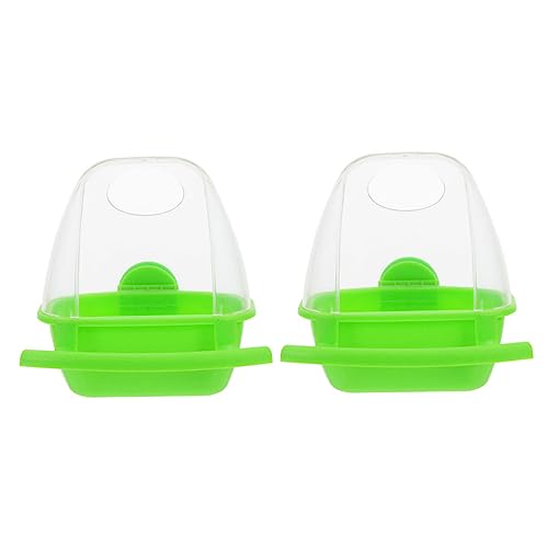 BESPORTBLE 2 Stück Spritzwassergeschützte Vogelfutterbox Papageienfutternapf DIY Vogelfutternapf Futterspender Papageienfutternäpfe Papageien Vogelfutternapf Tassen Vogelfutterspender Käfig BESPORTBLE 2 Stück Spritzwassergeschützte Vogelfutterbox Papageienfutternapf DIY Vogelfutternapf Futterspender Papageienfutternäpfe Papageien Vogelfutternapf Tassen Vogelfutterspender Käfig von BESPORTBLE