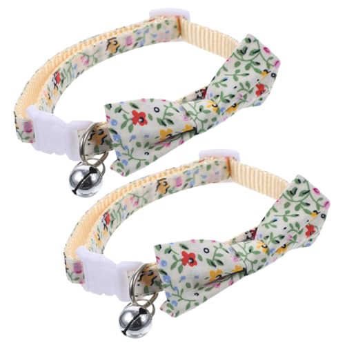 BESPORTBLE 2 Stück Welpenhalsband Mit Glöckchen Hundehalsband Für Kätzchen Kätzchenhalsbänder Dekoratives Kätzchenhalsband Mit Schnalle Katzenschleife Abtrennbare BESPORTBLE 2 Stück Welpenhalsband Mit Glöckchen Hundehalsband Für Kätzchen Kätzchenhalsbänder Dekoratives Kätzchenhalsband Mit Schnalle Katzenschleife Abtrennbare von BESPORTBLE