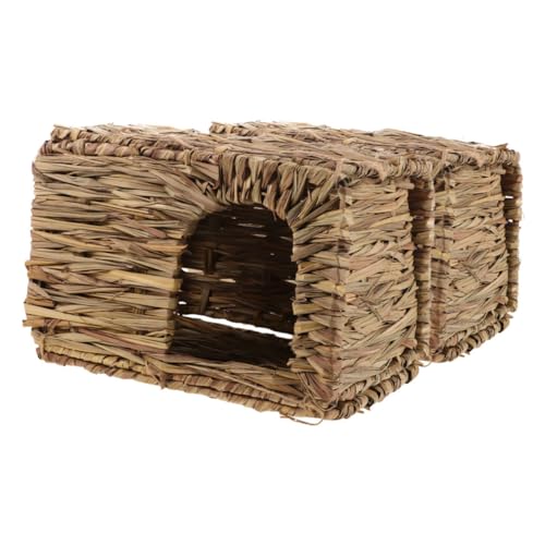 BESPORTBLE 2 Stücke Faltbares Gras für Kleintiere Versteck für Meerschweinchen und Handgefertigte Langlebige Tierhöhle für Drinnen und Draußen BESPORTBLE 2 Stücke Faltbares Gras für Kleintiere Versteck für Meerschweinchen und Handgefertigte Langlebige Tierhöhle für Drinnen und Draußen von BESPORTBLE