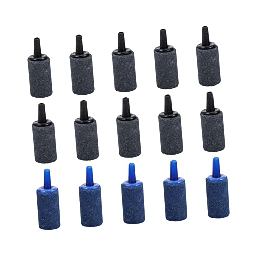 BESPORTBLE Aquarium Luftstein Sauerstoffstein Bubble Diffuser Für Fischbecken Blauer Und Grauer Luftausströmer Für Optimale Sauerstoffversorgung Im Aquarium von BESPORTBLE