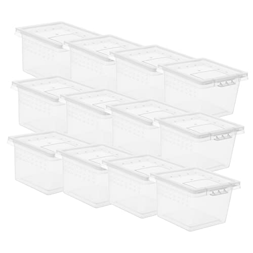 BESPORTBLE 20stücke Reptilien Aufzuchtbox Transparente Kunststoffbehälter Mit Belüftung Für Schildkröten Eidechsen Schlangen Und Insekten Beobachtung Und Pflege BESPORTBLE 20stücke Reptilien Aufzuchtbox Transparente Kunststoffbehälter Mit Belüftung Für Schildkröten Eidechsen Schlangen Und Insekten Beobachtung Und Pflege von BESPORTBLE