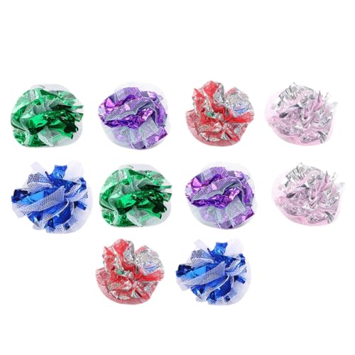 BESPORTBLE 20St Katzenring Papierball Spitzenball Katzenspielzeugtunnel Kätzchen knistern Katzenstreu Kitten kratzspielzeug Crinkle-Bälle für Katzen Knisterbälle für Katze Plastik BESPORTBLE 20St Katzenring Papierball Spitzenball Katzenspielzeugtunnel Kätzchen knistern Katzenstreu Kitten kratzspielzeug Crinkle-Bälle für Katzen Knisterbälle für Katze Plastik von BESPORTBLE