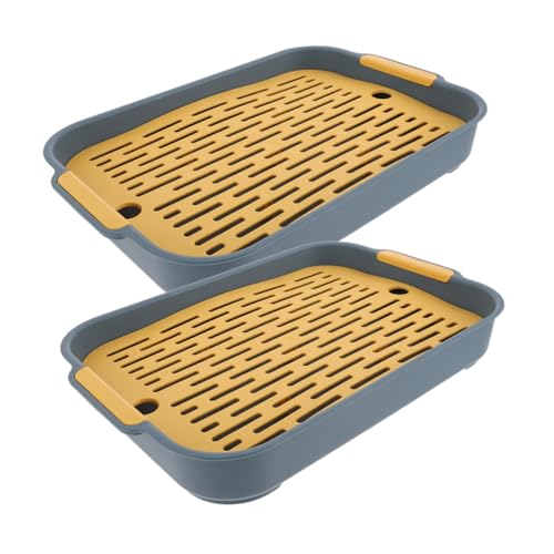 BESPORTBLE 2stücke Kaninchen Toilette Anti- Kotwanne Für Kleintiere Litter Box Mit Abnehmbaren Gittern Für Meerschweinchen Hamster Und Chinchillas Für Zuhause Und Garten BESPORTBLE 2stücke Kaninchen Toilette Anti- Kotwanne Für Kleintiere Litter Box Mit Abnehmbaren Gittern Für Meerschweinchen Hamster Und Chinchillas Für Zuhause Und Garten von BESPORTBLE