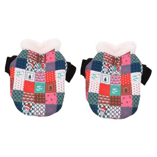 BESPORTBLE 2St Baumwollmantel für Hunde dekorative Hundekleidung Kätzchen-Katze-Weihnachts-Rollkragenpullover hundewintermantel Hunde Winterkleidung Halloween-Dekorationen Welpenmantel BESPORTBLE 2St Baumwollmantel für Hunde dekorative Hundekleidung Kätzchen-Katze-Weihnachts-Rollkragenpullover hundewintermantel Hunde Winterkleidung Halloween-Dekorationen Welpenmantel von BESPORTBLE