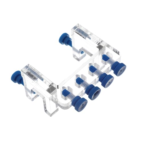 BESPORTBLE 2St Dosierpumpe Wasserschlauchklemme für Aquarien Clip zum Aufhängen von Fischtanks Aquarienbedarf tailliert einbau instaloo Rohrschelle für Aquarien Rohrhalter für Aquarien Acryl von BESPORTBLE