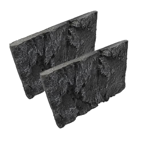 BESPORTBLE 2 Stücke 3D Aquarium Hintergrund Aquarium Reptil Tank Simulation Steine Terrarium Dekoration BESPORTBLE 2 Stücke 3D Aquarium Hintergrund Aquarium Reptil Tank Simulation Steine Terrarium Dekoration von BESPORTBLE