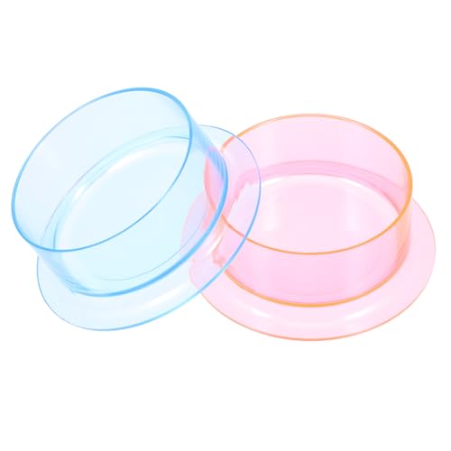 BESPORTBLE 2stücke Kunststoff Futter Und Wassernapf Für Kleintiere Stabiler Und Praktischer Wasserspender Für Hamster Und Reptilien Leicht Zu Reinigen Für Terrarien von BESPORTBLE