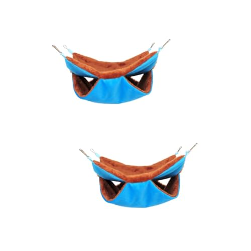 BESPORTBLE 2St Hängematte für Haustiere Plüschiges Haustierbett Dekoratives Haustierbett Hamster Winterbett Hängematte mit Eichhörnchen Spielzeug Plüschtier Eichhörnchen-Schlafhängematte BESPORTBLE 2St Hängematte für Haustiere Plüschiges Haustierbett Dekoratives Haustierbett Hamster Winterbett Hängematte mit Eichhörnchen Spielzeug Plüschtier Eichhörnchen-Schlafhängematte von BESPORTBLE