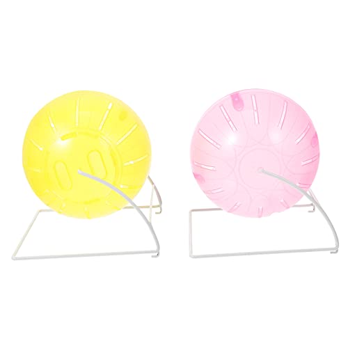 BESPORTBLE Stressfreie Spielzeit 2er-Pack Hamster-laufbälle Haustier-aktivitätsspielzeug für Bewegung Geeignet für Haustiere BESPORTBLE Stressfreie Spielzeit 2er-Pack Hamster-laufbälle Haustier-aktivitätsspielzeug für Bewegung Geeignet für Haustiere von BESPORTBLE