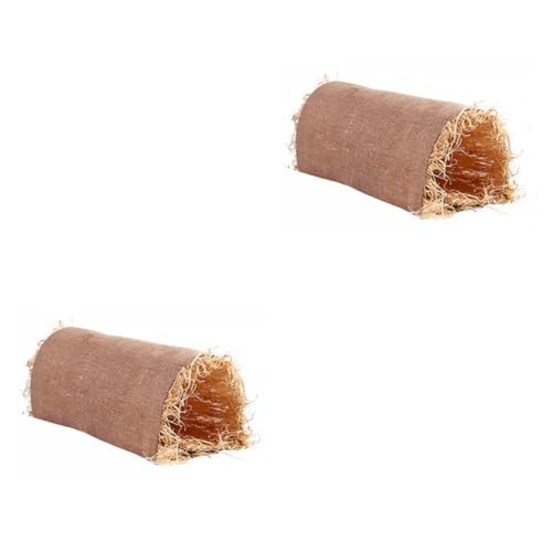 BESPORTBLE 2St Hamster Tunnel Kaninchen-Schlafnest Indoor-Spielzeug Hamsterspielzeug Hasenversteck Käfig nagerhaus nager Spielzeug Schlaftunnel für Haustiere Hamsternest Leinen- Khaki BESPORTBLE 2St Hamster Tunnel Kaninchen-Schlafnest Indoor-Spielzeug Hamsterspielzeug Hasenversteck Käfig nagerhaus nager Spielzeug Schlaftunnel für Haustiere Hamsternest Leinen- Khaki von BESPORTBLE