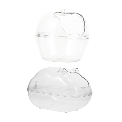 BESPORTBLE 2stücke Transparente Hamster Badezimmer Staubdichtes Badewannen Hamster Inklusive Mittelgroßer Und Kleiner Schale Leicht Zu Reinigen Für Kleintiere BESPORTBLE 2stücke Transparente Hamster Badezimmer Staubdichtes Badewannen Hamster Inklusive Mittelgroßer Und Kleiner Schale Leicht Zu Reinigen Für Kleintiere von BESPORTBLE